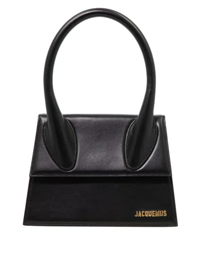 Jacquemus Small Handle And Removable Shoulder Strap In Black
