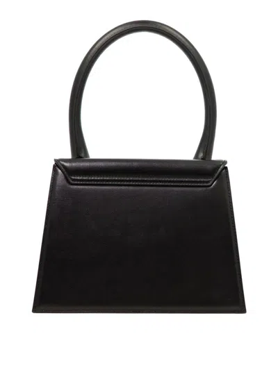 Jacquemus Small Handle And Removable Shoulder Strap In Black