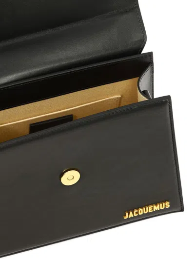 Jacquemus Small Handle And Removable Shoulder Strap In Black