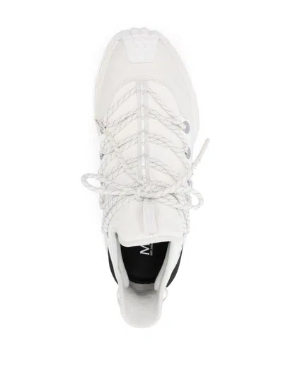 Moncler Lace-up High-top Sneakers Trailgrip Lite 2 In White
