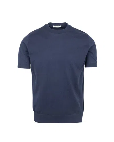 Shop Paolo Pecora T-shirts In Blue