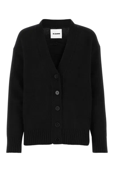 Jil Sander Cardigan In Black