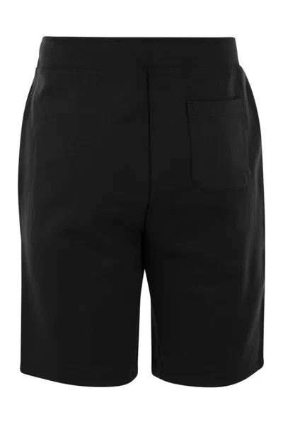 Polo Ralph Lauren Bermuda Shorts With Pony In Black