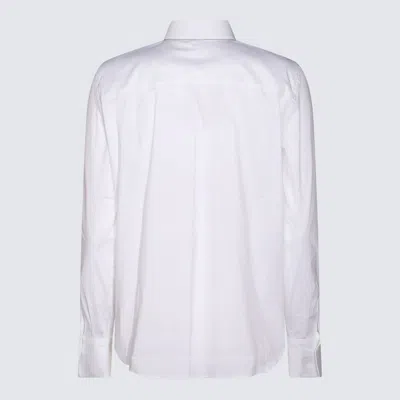 Brunello Cucinelli Cotton Shirt In White