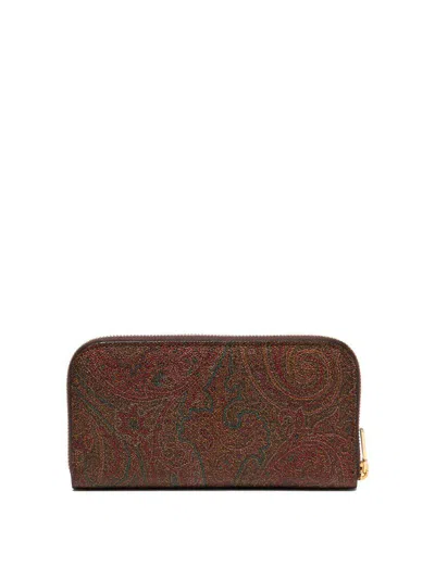 Etro Wallet Arnica And Leather In M0019