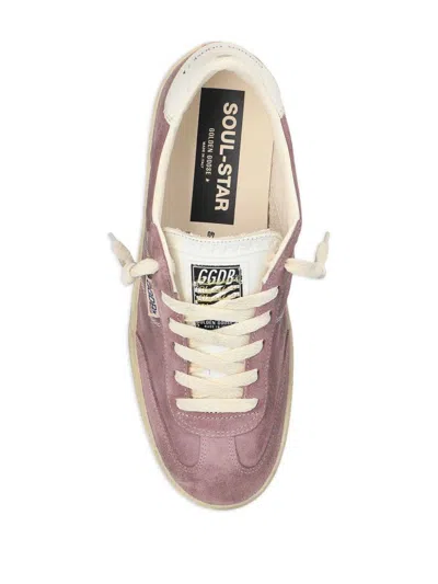 Golden Goose Soul Star Low-top Sneakers In Mauve/milk