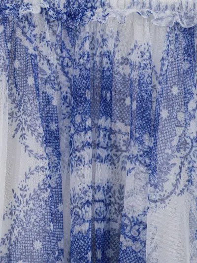 Philosophy Di Lorenzo Serafini Philosophy By Lorenzo Serafini Dresses White In Clear Blue
