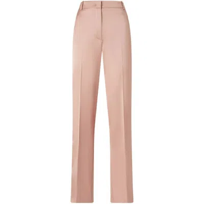Pinko Elegant Satin Trousers For Ceremonies In Multicolor