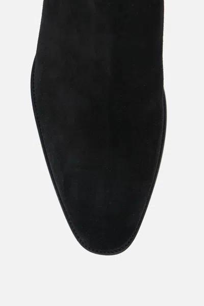 Saint Laurent Wyatt 30 Otterproof Chelsea Boot In Black