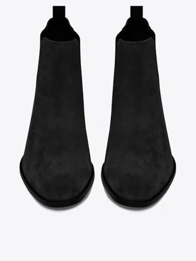 Saint Laurent Wyatt 30 Otterproof Chelsea Boot In Black