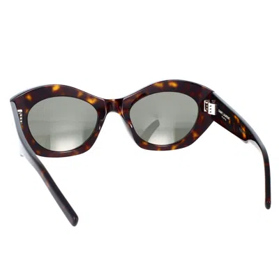 Saint Laurent Sl 634 Nova Cat-eye Sunglasses In Havana Havana Grey