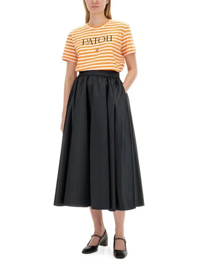 Shop Patou T-shirt In Stripped