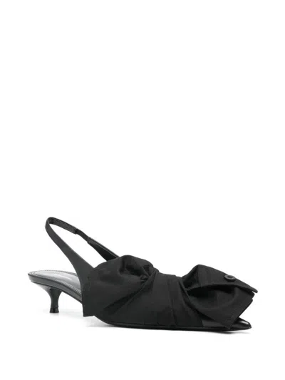 Balenciaga Knife Chemise Pumps Black In Multi