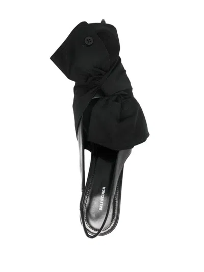 Balenciaga Knife Chemise Pumps Black In Multi