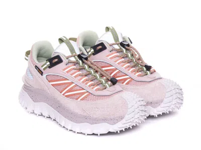 Moncler Trailgrip Gtx Low-top Sneakers In Pink