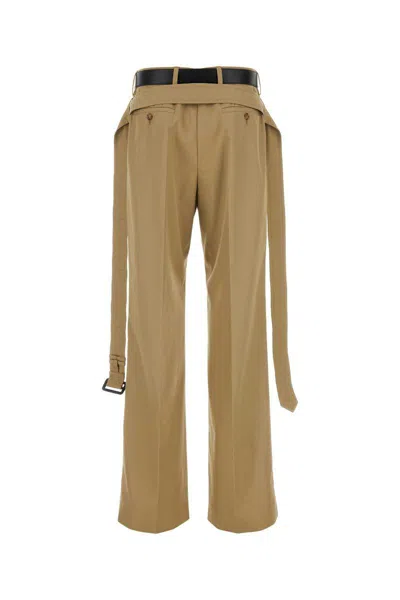 Prada Cappuccino Twill Pant In Beige O Tan