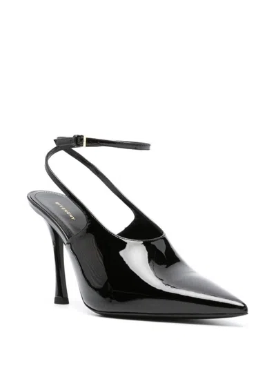 Givenchy Sleek Slingback Pumps With Pointed Design In Black