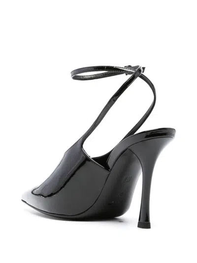 Givenchy Sleek Slingback Pumps With Pointed Design In Black