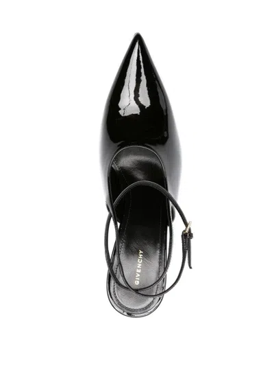 Givenchy Sleek Slingback Pumps With Pointed Design In Black