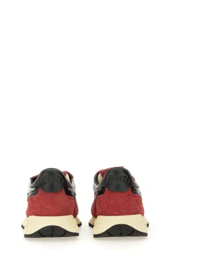 Autry Reelwind Low-cut Sneakers In Red