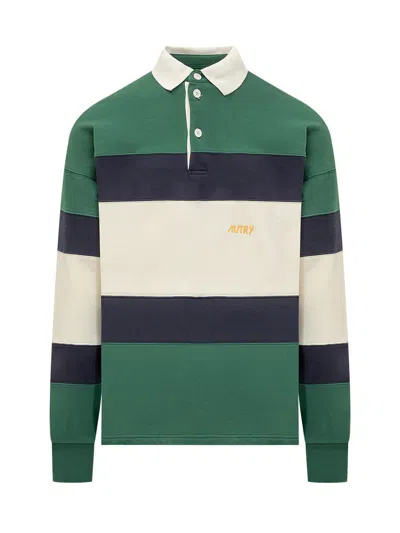 Shop Autry Polo In Green