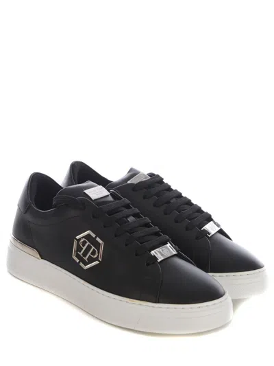 Shop Philipp Plein Sneakers "hexagon" In Black
