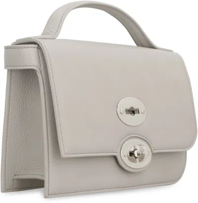 Zanellato Ella Leather Handbag In Grey