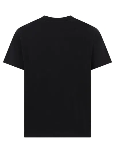 Alexander Mcqueen Logo Skull-print Cotton T-shirt In Black