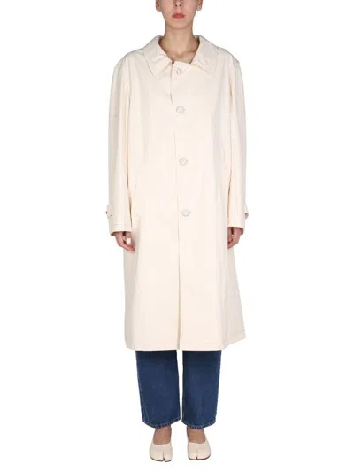 Maison Margiela Coats In White
