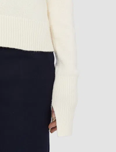 Joseph Pure Cashmere V Neck Jumper In Black