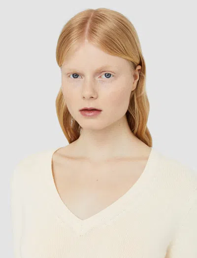 Joseph Pure Cashmere V Neck Jumper In Black