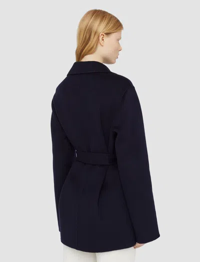 Shop Joseph Double Face Cashmere Cenda Coat In Black