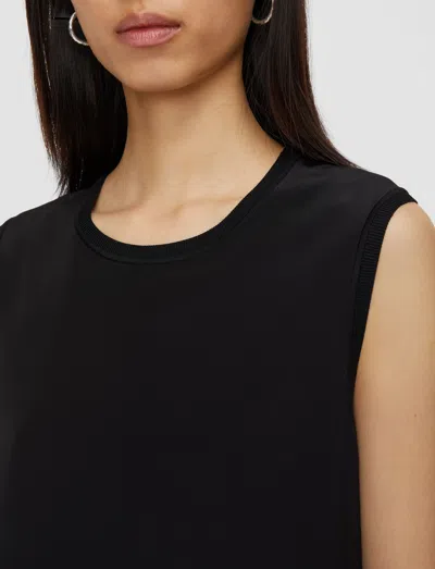 Joseph Bley Blouse Crepe De Soie In Black