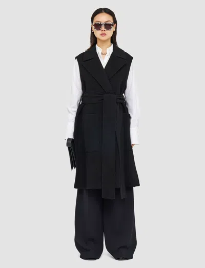 Joseph Double Face Cashmere Garance Jacket In Black