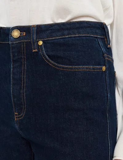 Joseph Denim Stretch Bond Trousers In Indigo