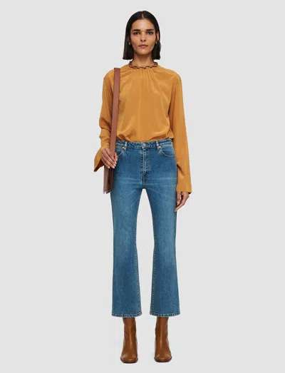 Joseph Denim Stretch Duke Trousers In Indigo Wash