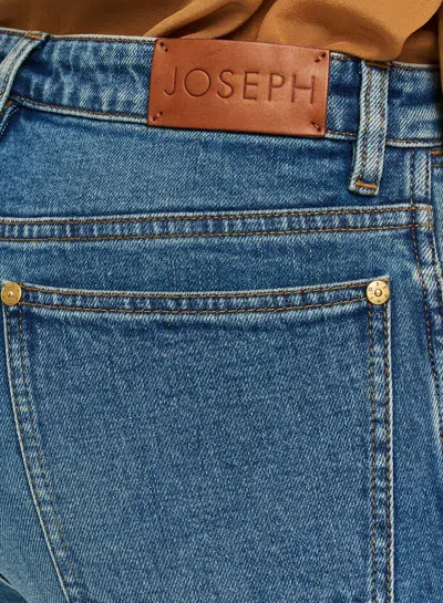 Joseph Denim Stretch Duke Trousers In Indigo Wash