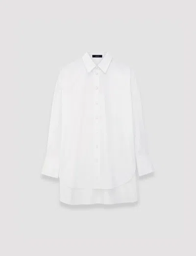 Joseph Relaxed Berton Shirt In White