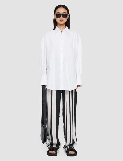 Joseph Relaxed Berton Shirt In White