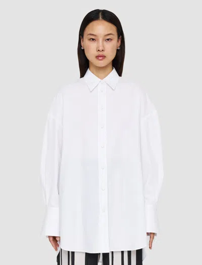 Joseph Relaxed Berton Shirt In White