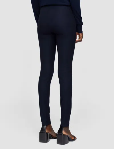 Joseph Cropped Gabardine Leggings In Black
