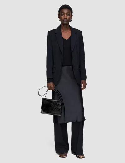 Joseph Tailoring Wool Stretch Jackie Jacket In Black