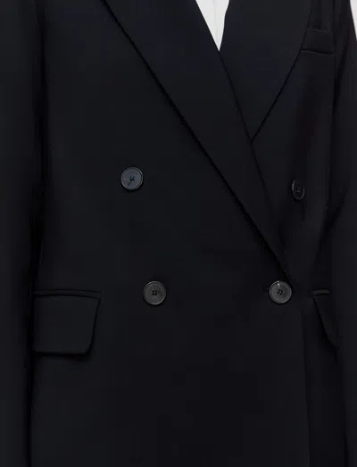 Joseph Tailoring Wool Stretch Jaden Jacket In Black