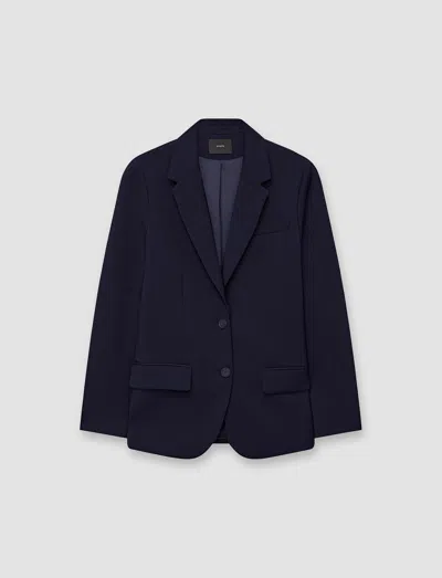Joseph Tailoring Wool Stretch Jackie Jacket In Black