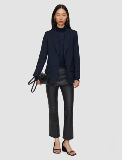 Joseph Tailoring Wool Stretch Jackie Jacket In Black