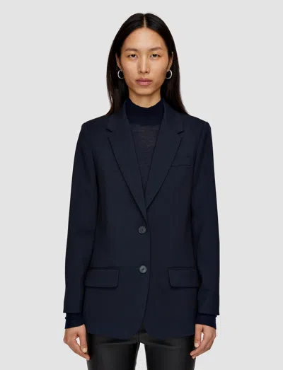 Joseph Tailoring Wool Stretch Jackie Jacket In Black