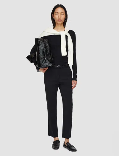 Joseph Tailoring Wool Stretch Coleman Trousers In Black