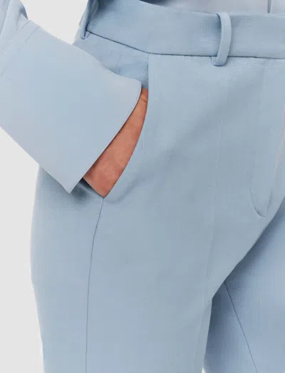Joseph Womens Faded Sky Coleman Gabardine Stretch-woven Trousers In Faded Sky
