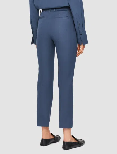 Joseph Coleman Gabardine Stretch Trousers In Harbour