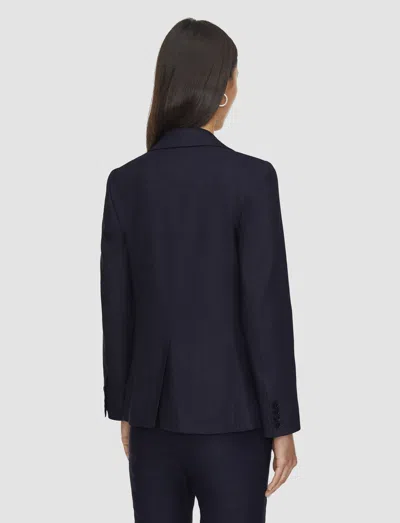 Joseph Marty Linen Stretch Jacket In Black